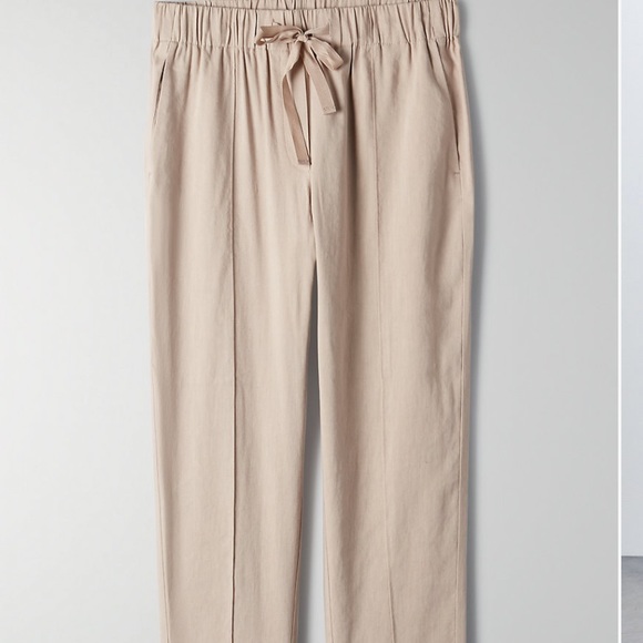 Aritzia Linen Pant - Picture 1 of 6